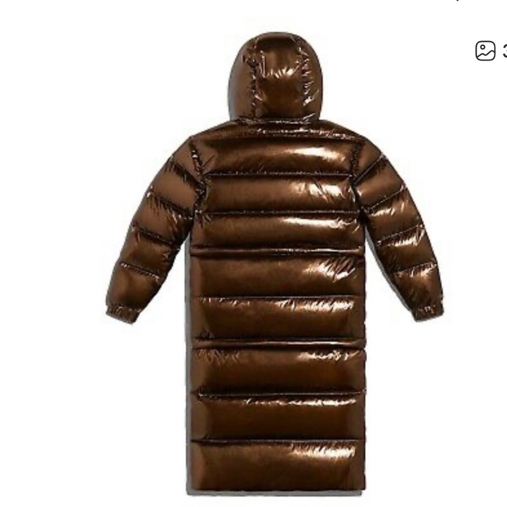 IVY PARK Shiny Brown Puffer Jacket (adult)